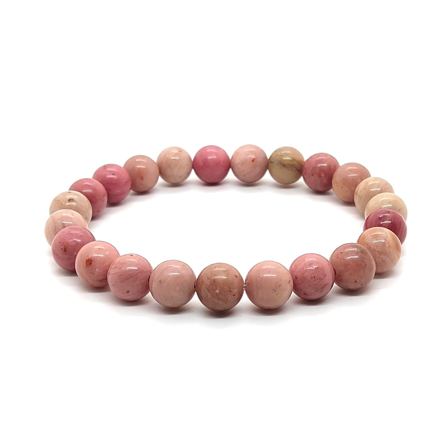 Rhodochrosite Natural With Certified Bracelet
